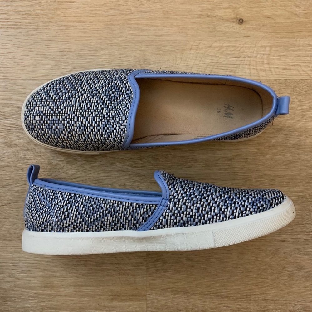 Woven slip-on